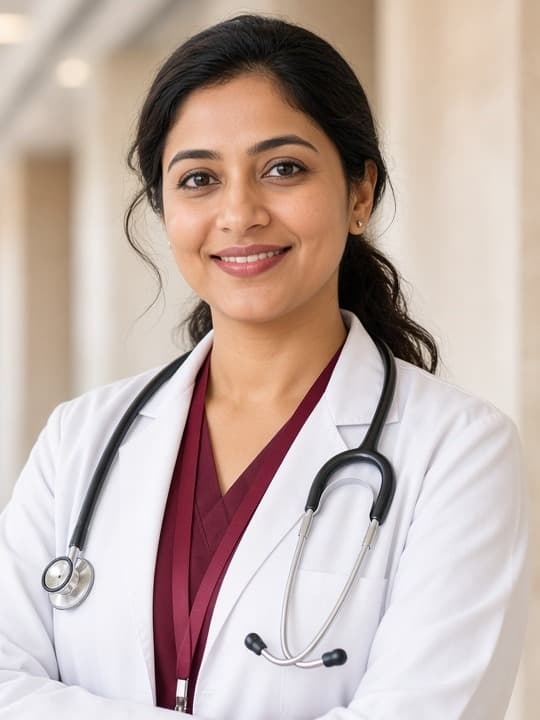 Doctor ready to support patients with SAGARO MED